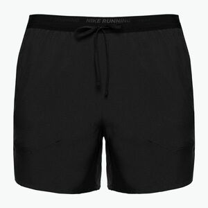 Férfi Nike Dri-Fit Stride 5" rövidnadrág bélelt futónadrág fekete/fekete (Dri-Fit Stride 5" Brief-Lined DM4755-010) kép