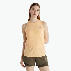 Női futótrikó New Balance Jacquard Slim Tank peach blossom (Jacquard Slim Tank WT41280PAE) kép