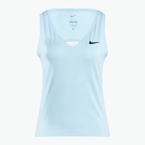 Női tenisz tank top Nike Court Dri-Fit Victory Tank gleccserkék/fekete (Court Dri-Fit Victory Tank CV4784-474) kép