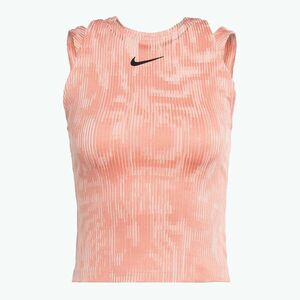 Női tenisz felső Nike Court Dri-Fit Slam RG rózsaszín kvarc/fekete (Court Dri-Fit Slam RG Tank FD5646-606) kép