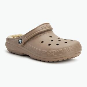 Papucs Crocs Classic Lined Clog mushroom/bone (Classic Lined Clog 203591-2YB) kép