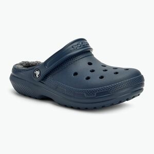 Papucs Crocs Classic Lined Clog navy/charcoal (Classic Lined Clog 203591-459) kép