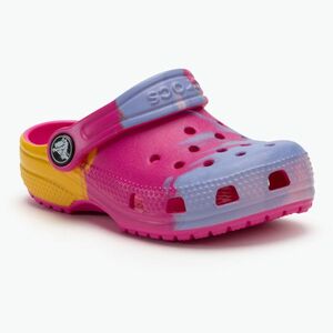 Crocs Classic Ombre Clog Gyermek flip-flopok juice/multi (Classic Ombre Clog Toddler 208287-6UC) kép