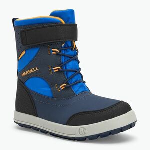 Gyerek hótaposó Merrell Snow Storm 3.0 Wtrpf blue/black/orange (Snow Storm 3.0 Wtrpf MK267867) kép