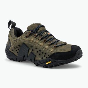 Férfi túracipő Merrell Intercept dark olive (Intercept J004275) kép