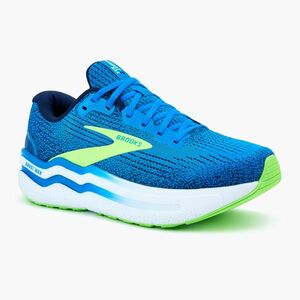 Brooks Ghost Max 2 férfi futócipő holland kék/zöld gekkó/peacat (Ghost Max 2 1104311D442) kép