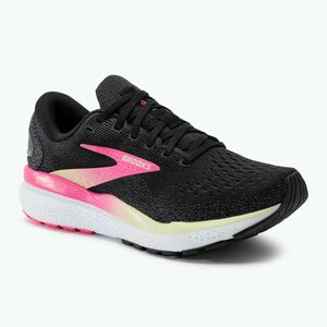 Brooks Ghost 16 női futócipő fekete/rózsaszín/sárga (Ghost 16 1204071B074) kép