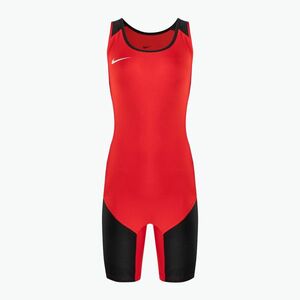 Női birkózómez Nike Weightlifting Singlet scarlet/black (Weightlifting Singlet 652865-661) kép