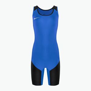 Női birkózómez Nike Weightlifting Singlet royal/black (Weightlifting Singlet 652865-496) kép