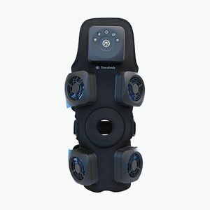 Therabody RecoveryTherm meleg és hideg vibrációs térdmasszírozó fekete kék (RecoveryTherm Hot&Cold Vibration Knee TB03821-01) kép