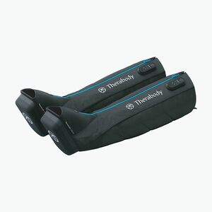 Therabody RecoveryAir JetBoots fekete/kék masszázs eszköz (RecoveryAir JetBoots RA02093-01) kép