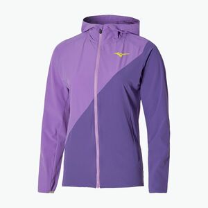 Női tenisz dzseki Mizuno Mugen kapucnis dzseki patrician lila (Mugen Hooded Jacket 62GEB70168) kép