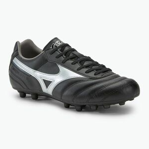 Mizuno Morelia II Club AG fekete/galaxy silver/dark shadow férfi futballcipő (Morelia II Club AG P1GA241703) kép