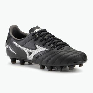 Férfi Mizuno Morelia Neo IV Pro FG futballcipő fekete/galaxy ezüst (Morelia Neo IV Pro FG P1GA243403) kép