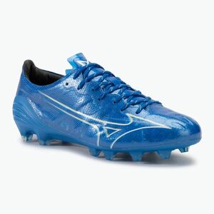 Férfi futballcipő Mizuno α Elite FG fehér/lézerkék/arany (α Elite FG P1GA246227) kép