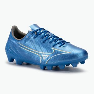 Férfi futballcipő Mizuno α Select FG fehér/lézerkék/arany (α Select FG P1GA246527) kép
