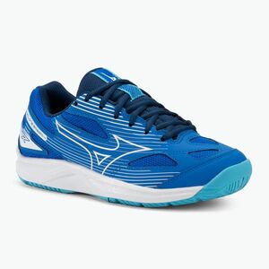 Mizuno Cyclone Speed 4 röplabda cipő mugen kék/fehér/állami kék (Cyclone Speed 4 V1GA238001) kép
