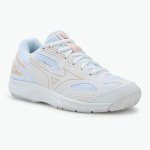 Mizuno Cyclone Speed 4 röplabda cipő fehér/aleutian/felhőrózsaszín (Cyclone Speed 4 V1GC238025) kép
