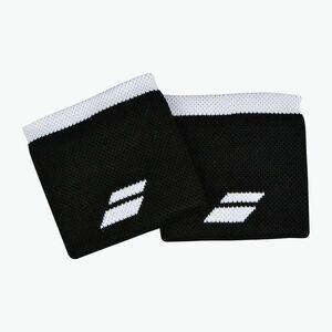 Csuklópánt Babolat Logo Wristband 2 db black/white (Logo Wristband 5UA1261) kép