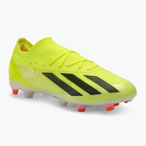 Férfi adidas X Crazyfast Pro FG csapat futballcipő napsárga/mag fekete/felhő fehér (X Crazyfast Pro IG0601) kép