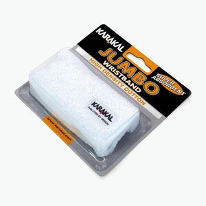 Csuklópánt Karakal Jumbo Wristband white (Jumbo Wristband JUMBO#BIA) kép