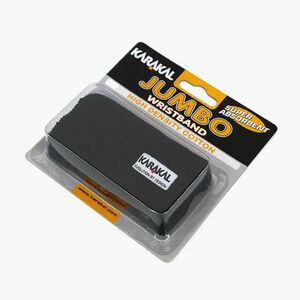 Csuklópánt Karakal Jumbo Wristband black (Jumbo Wristband JUMBO#CZA) kép