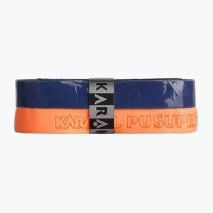 Grip squash ütőhöz Karakal Pu Super Grip Duo navy / oragne (Pu Super Grip Duo PU DUO GRAPOM) kép