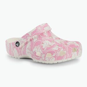 Crocs Classic Duke Print Clog rózsaszín tweed flip-flopok (Classic Duke Print Clog 210003-6WY) kép