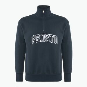 Férfi pulóver PROSTO Half Zip Mobi navy (Half Zip Mobi KL242MSWE3021) kép
