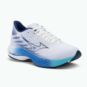 Férfi futócipő Mizuno Wave Rider 28 fehér/estate blue/mugen kék (Wave Rider 28 J1GC240301) kép