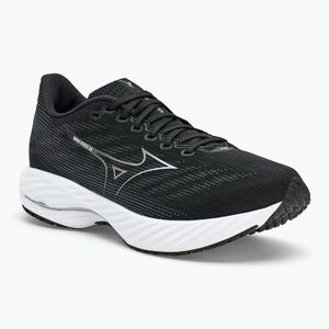 Férfi futócipő Mizuno Wave Rider 28 2E fekete/ezüst/ebony (Wave Rider 28 2E J1GC240402) kép