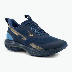 Férfi futócipő Mizuno Wave Rider TT 2 estate kék/gloden halo/parisian blue (Wave Rider TT 2 J1GC243201) kép