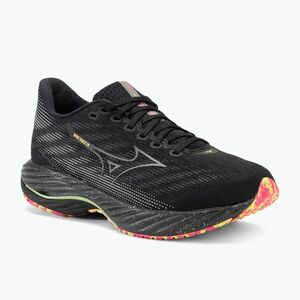 Férfi futócipő Mizuno Wave Rider 28 fekete/ezüst/napsárga lime (Wave Rider 28 J1GC246301) kép