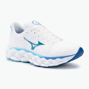 Női futócipő Mizuno Wave Sky 8 fehér/lézerkék/mugenkék Mizuno Wave Sky 8 fehér/lézerkék/mugenkék (Wave Sky 8 J1GD240221) kép