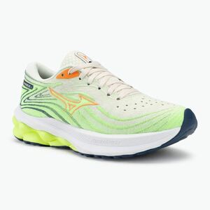 Női futócipő Mizuno Wave Skyrise 5 pristine/vibrant narancs/mizuno neo lime (Wave Skyrise 5 J1GD240972) kép