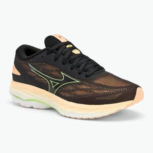 Női futócipő Mizuno Wave Ultima 15 fekete/mizuno neo lime/apricot ice Mizuno Wave Ultima 15 fekete/mizuno neo lime/apricot ice (Wave Ultima 15 J1GD241874) kép