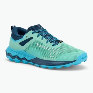 Női futócipő Mizuno Wave Ibuki 4 GTX poros jáde zöld/nimbus cloud/folyókék (Wave Ibuki 4 GTX J1GK225931) kép