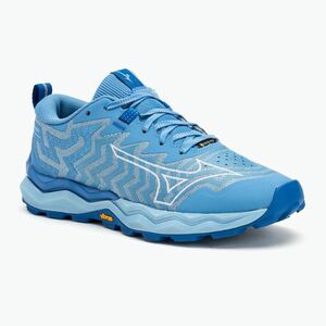 Női futócipő Mizuno Wave Daichi 8 GTX glacier lake/fehér/klasszikus kék (Wave Daichi 8 GTX J1GK245671) kép