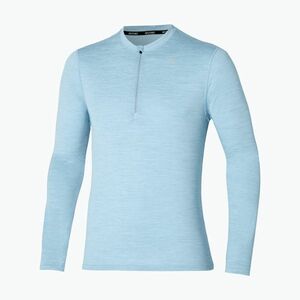 Férfi Mizuno Impulse Core Half Zip gleccser tó futó hosszú ujjú futócipő (Impulse Core Half Zip J2GAA53524) kép
