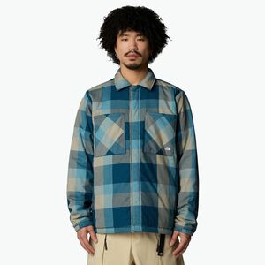 Férfi bélelt kabát The North Face Afterburner Insulated Flannel midnight petrol (Afterburner Insulated Flannel NF0A82V31NO1) kép