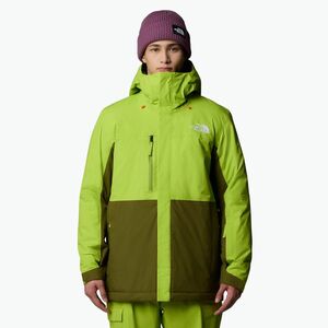 Férfi sídzseki The North Face Freedom Insulated meadow brass/forest olive (Freedom Insulated NF0A82VU5QI1) kép