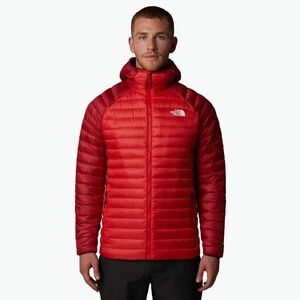 Férfi pehelypaplan The North Face Bettaforca Lt Down Hoodie magas kockázatú piros/garnet piros (Bettaforca Lt Down Hoodie NF0A87GX7IR1) kép