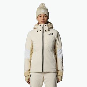 Női sídzseki The North Face Lenado white dune/gravel/khaki (Lenado NF0A87X05OL1) kép