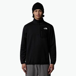 Férfi pulóver The North Face Crest 1/4 Zip fekete (Crest 1/4 Zip NF0A897DJK31005) kép