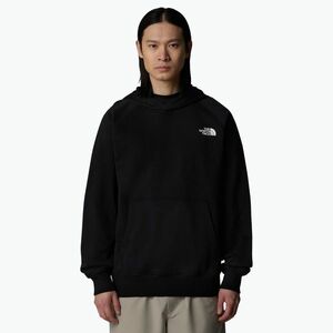 Férfi The North Face Raglan Box Nse kapucnis pulóver fekete/ fehér (Raglan Box Nse Hoodie NF0A89F9KY41) kép