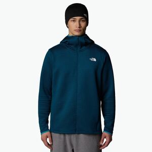 Férfi trekking pulóver The North Face Vertical Thermal FZ Hoodie éjfekete benzin (Vertical Thermal FZ Hoodie NF0A89VF1NO1005) kép