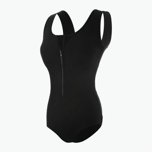 Női egyrészes fürdőruha Funkita Zip Front One Piece még mindig fekete (Zip Front One Piece FF02L0009022) kép