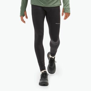 Férfi futó leggings NNormal Active fekete (Active N2CMAT1-001) kép
