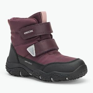 Gyerek hótaposó Geox Baltic ABX dark burgundy/black (Baltic ABX B4654B0FU50C7J9B) kép