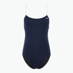 Női egyrészes fürdőruha TYR Hexa Cutoutfit navy/white (Hexa Cutoutfit CHEX7A_408) kép